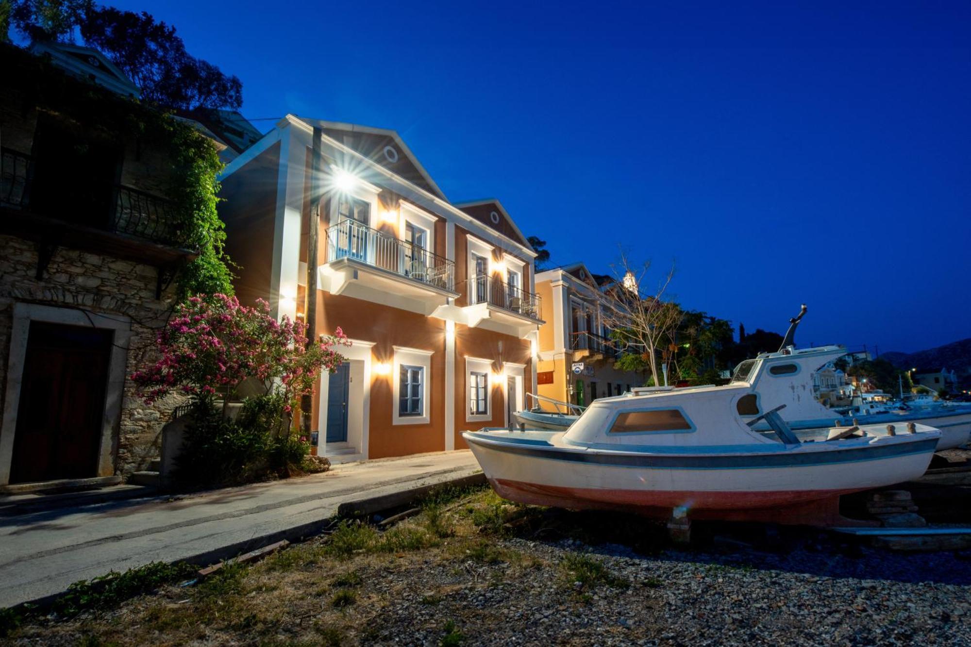 Porto Harani Seaside Apartments Simi Exterior foto